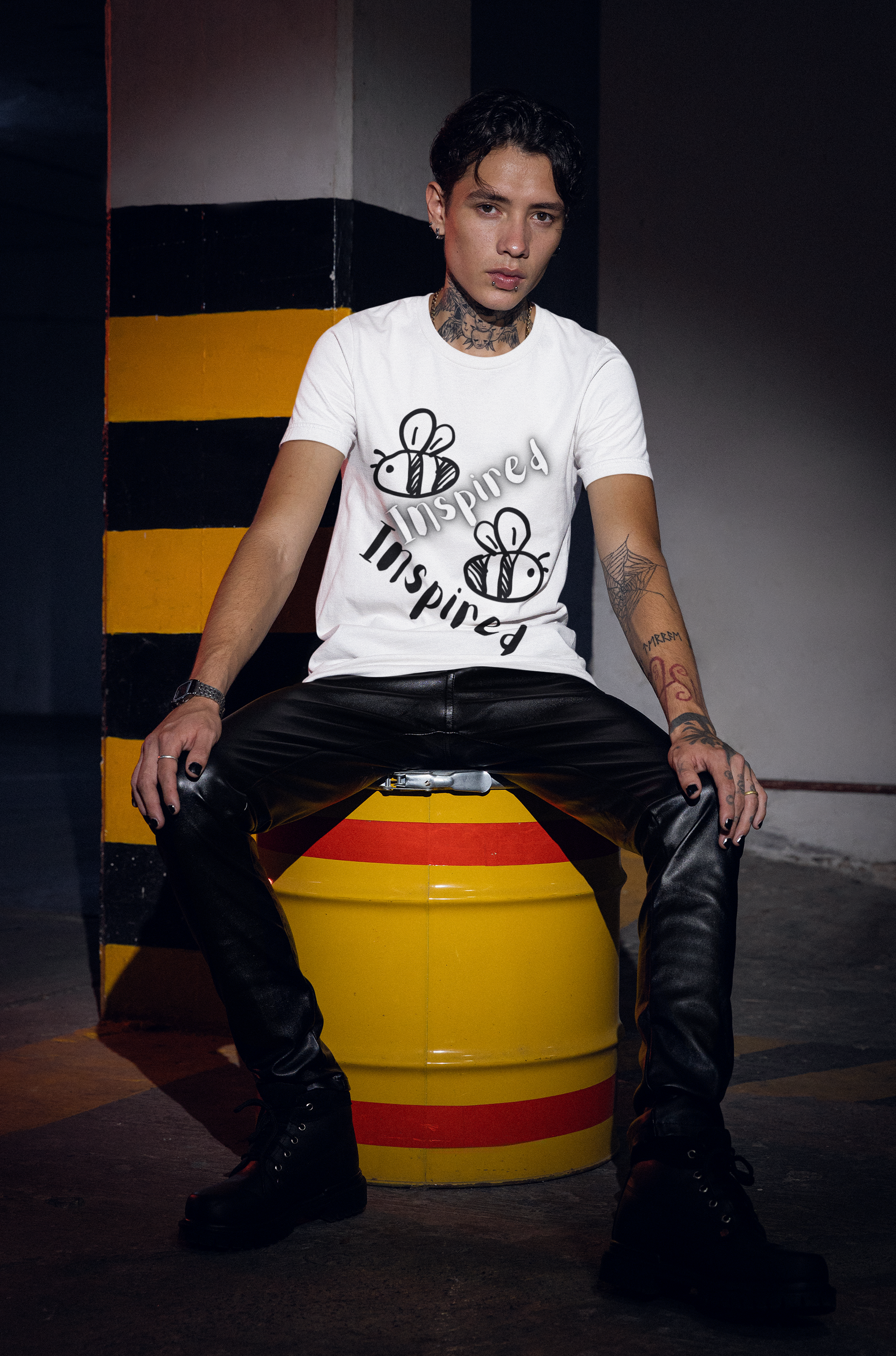 Bee Inspired- Unisex Premium t-shirt